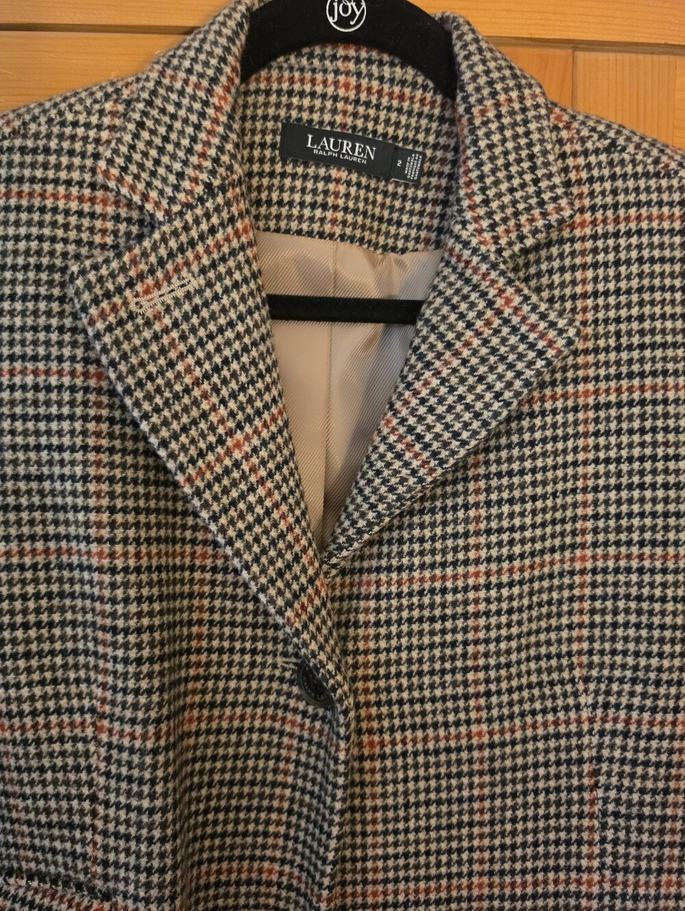 Ralph Lauren Houndstooth Coat - Picture 5 of 5